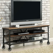 Load image into Gallery viewer, VENTURA II Medium Oak 54" TV Stand image