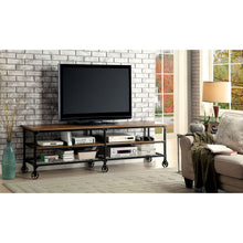 Load image into Gallery viewer, VENTURA II Medium Oak 72" TV Stand image