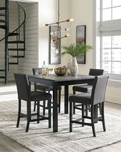 Load image into Gallery viewer, Garvine Counter Height Dining Table and Bar Stools (Set of 5) image
