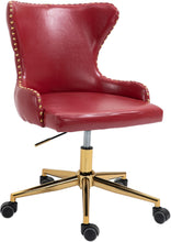 Load image into Gallery viewer, Hendrix Red Faux Leather Office Chair image