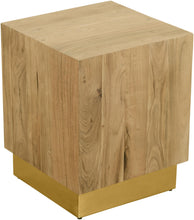 Load image into Gallery viewer, Acacia Gold End Table image