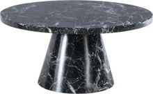 Load image into Gallery viewer, Omni Black Faux Marble Coffee Table image