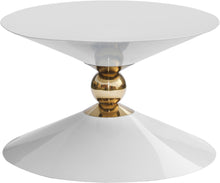 Load image into Gallery viewer, Malia White / Gold Coffee Table image