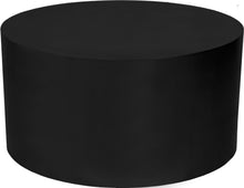 Load image into Gallery viewer, Cylinder Matte Black Coffee Table image