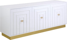 Load image into Gallery viewer, Cosmopolitan White Lacquer Sideboard/Buffet image