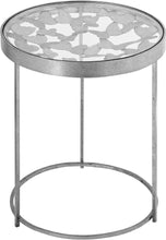 Load image into Gallery viewer, Butterfly Silver End Table image