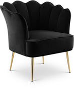Load image into Gallery viewer, Jester Black Velvet Accent Chair image