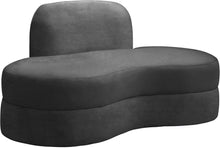 Load image into Gallery viewer, Mitzy Grey Velvet Loveseat image