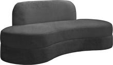 Load image into Gallery viewer, Mitzy Grey Velvet Sofa image