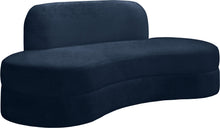Load image into Gallery viewer, Mitzy Navy Velvet Sofa image