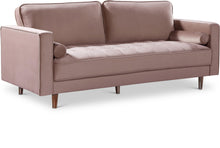Load image into Gallery viewer, Emily Pink Velvet Sofa image