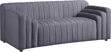 Load image into Gallery viewer, Naya Grey Velvet Loveseat image