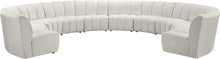 Load image into Gallery viewer, Infinity Cream Velvet 10pc. Modular Sectional image
