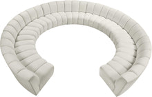 Load image into Gallery viewer, Infinity Cream Velvet 11pc. Modular Sectional image