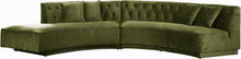 Load image into Gallery viewer, Kenzi Olive Velvet 2pc. Sectional image