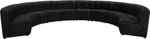 Load image into Gallery viewer, Limitless Black Velvet 10pc. Modular Sectional image