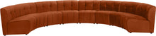 Load image into Gallery viewer, Limitless Cognac Velvet 8pc. Modular Sectional image