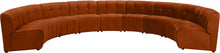 Load image into Gallery viewer, Limitless Cognac Velvet 9pc. Modular Sectional image