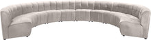 Load image into Gallery viewer, Limitless Cream Velvet 10pc. Modular Sectional image