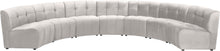Load image into Gallery viewer, Limitless Cream Velvet 7pc. Modular Sectional image