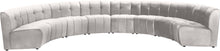 Load image into Gallery viewer, Limitless Cream Velvet 8pc. Modular Sectional image