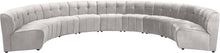 Load image into Gallery viewer, Limitless Cream Velvet 9pc. Modular Sectional image