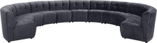 Load image into Gallery viewer, Limitless Grey Velvet 11pc. Modular Sectional image