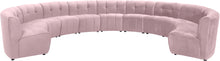 Load image into Gallery viewer, Limitless Pink Velvet 11pc. Modular Sectional image