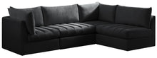 Load image into Gallery viewer, Jacob Black Velvet Modular Sectional image