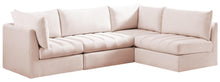 Load image into Gallery viewer, Jacob Pink Velvet Modular Sectional image