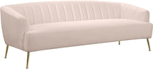 Load image into Gallery viewer, Tori Pink Velvet Sofa image