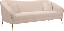 Load image into Gallery viewer, Hermosa Pink Velvet Sofa image