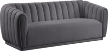 Load image into Gallery viewer, Dixie Grey Velvet Sofa image