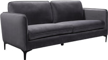 Load image into Gallery viewer, Poppy Grey Velvet Sofa image