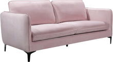 Load image into Gallery viewer, Poppy Pink Velvet Sofa image