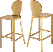 Load image into Gallery viewer, Maddox Gold Stool image