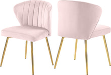 Load image into Gallery viewer, Finley Pink Velvet Dining Chair image