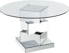 Load image into Gallery viewer, Haven Chrome Dining Table image