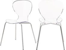 Load image into Gallery viewer, Clarion Chrome Dining Chair image