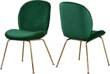 Load image into Gallery viewer, Paris Green Velvet Dining Chair image