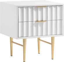 Load image into Gallery viewer, Modernist White Gloss Night Stand image