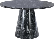 Load image into Gallery viewer, Omni Black Faux Marble Dining Table image