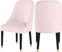 Load image into Gallery viewer, Omni Pink Velvet Dining Chair image