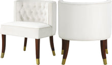 Load image into Gallery viewer, Perry Cream Velvet Dining Chair image