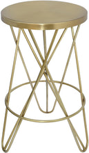 Load image into Gallery viewer, Mercury Gold Counter Stool image
