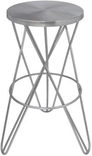 Load image into Gallery viewer, Mercury Silver Bar Stool image