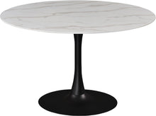 Load image into Gallery viewer, Tulip Matte Black Dining Table image