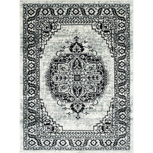 Load image into Gallery viewer, Serang Gray/Black 5' X 7' Area Rug image