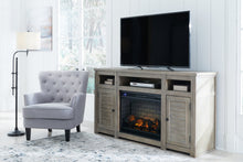 Load image into Gallery viewer, Moreshire 72" TV Stand with Electric Fireplace image