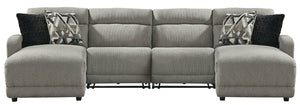 Colleyville 4-Piece Power Reclining Sectional with Chaise